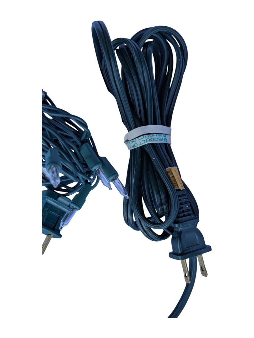 Christmas Mini Light Set with Extension Cord