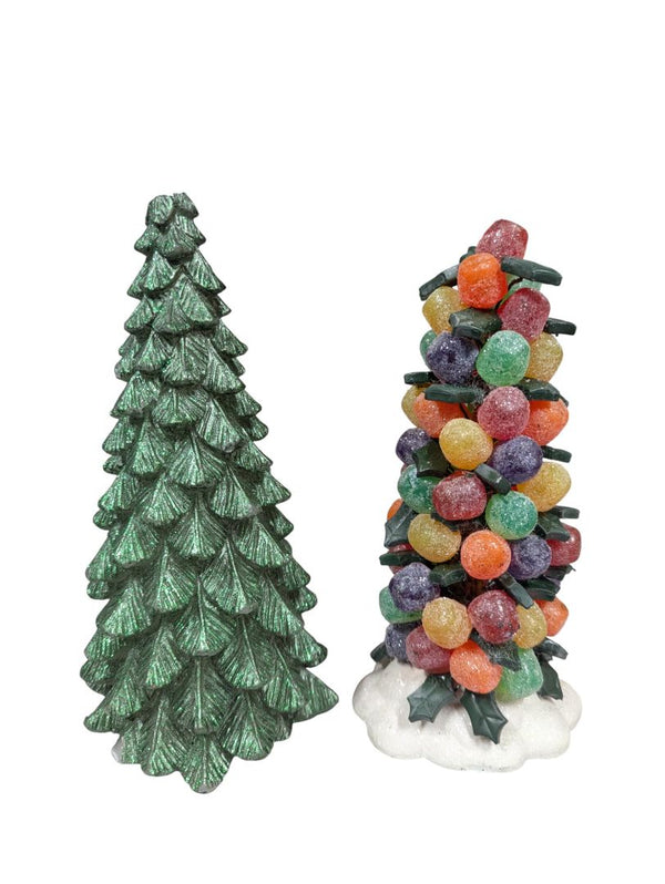 Lemax Village Collection Christmas Trees – Set of 2
