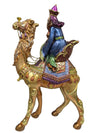 Hand-Painted Wise Man on Camel – Nativity Figurine