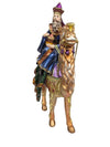 Hand-Painted Wise Man on Camel – Nativity Figurine