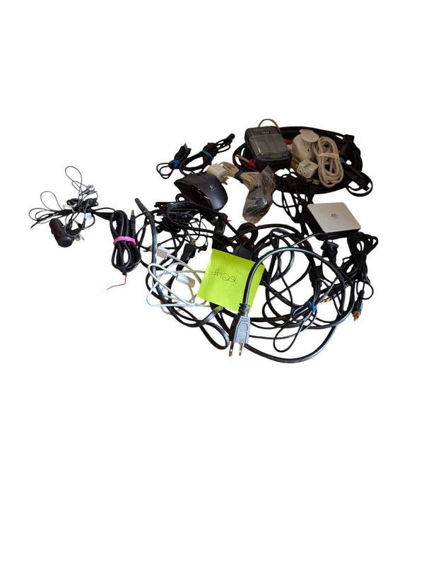 Mixed electronic cable/accessory lots