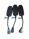 Lot of 3 Outdoor Plug-in Timers – Heavy Duty, Weather-Resistant