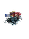 Holiday Lights & Accessories Bundle – Assorted Strands, Replacement Bulbs, Clips