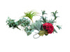 Artificial floral bundles and greenery lots
