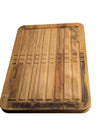 Large Reversible Solid Wood Cutting Board