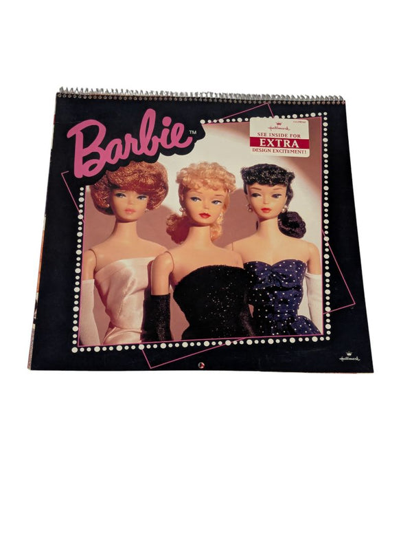 Vintage Barbie Wall Calendar / Hallmark-Style Collectible (Mattel / Hallmark Edition)