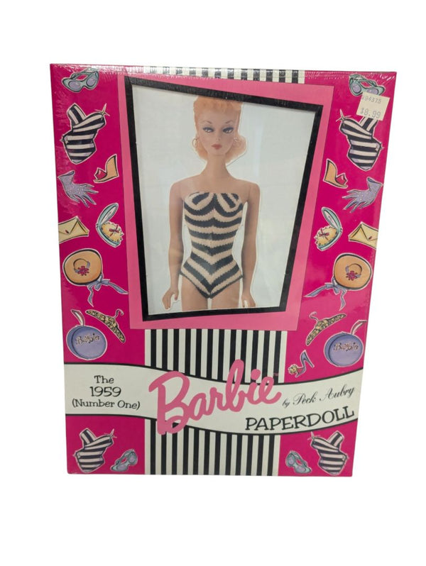 1994 Barbie by Peck Aubry “The 1959 (Number One)” Paper Doll – The Peck Aubry Collection