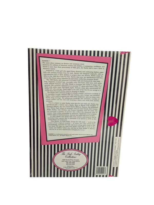 1994 Barbie by Peck Aubry “The 1959 (Number One)” Paper Doll – The Peck Aubry Collection