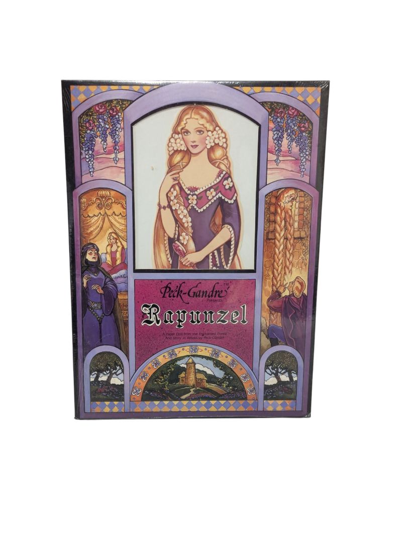 Peck-Gandre “Rapunzel” Paper Doll Set