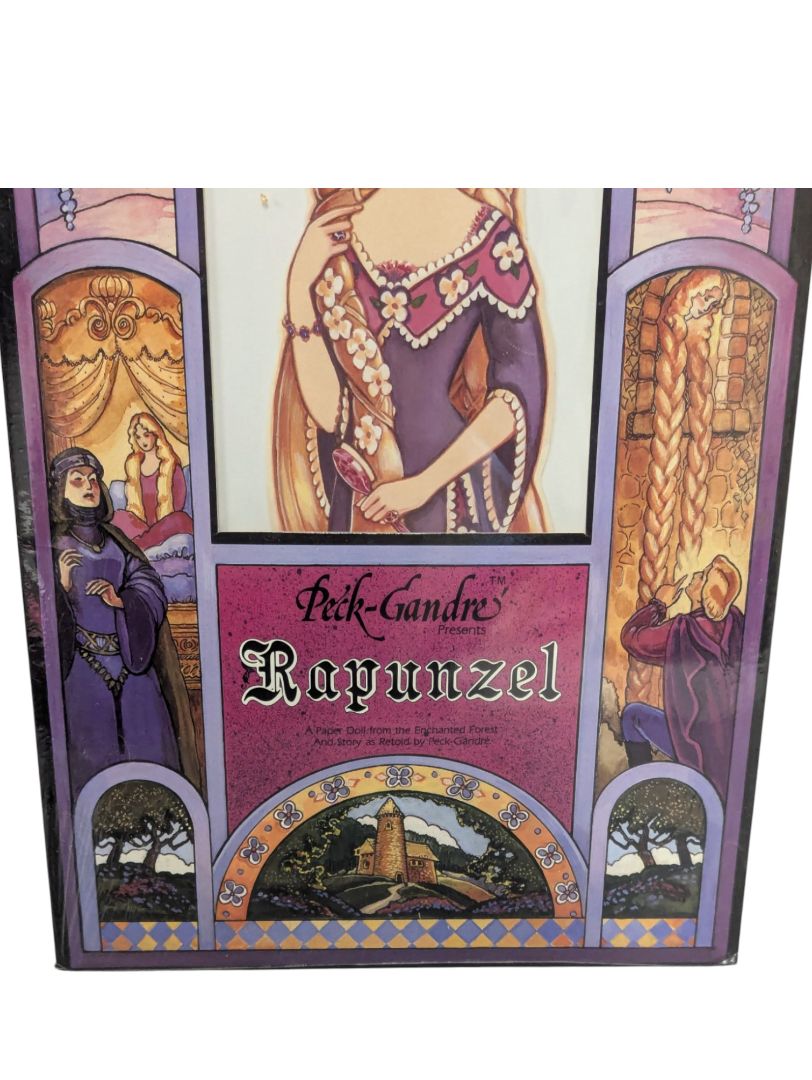 Peck-Gandre “Rapunzel” Paper Doll Set