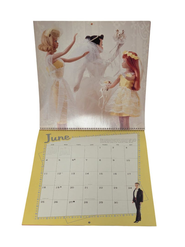 Vintage 1995 Hallmark Barbie Calendar