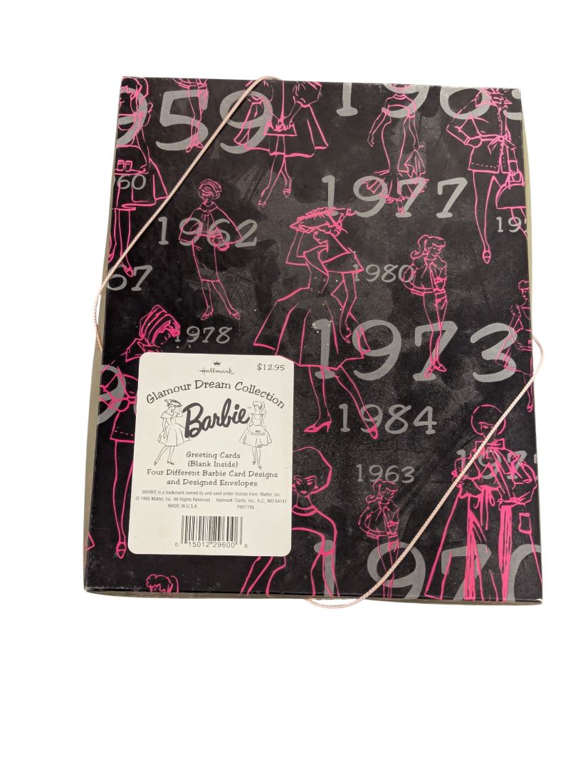 Hallmark Barbie Glamour Dream Collection Greeting Cards (1995)