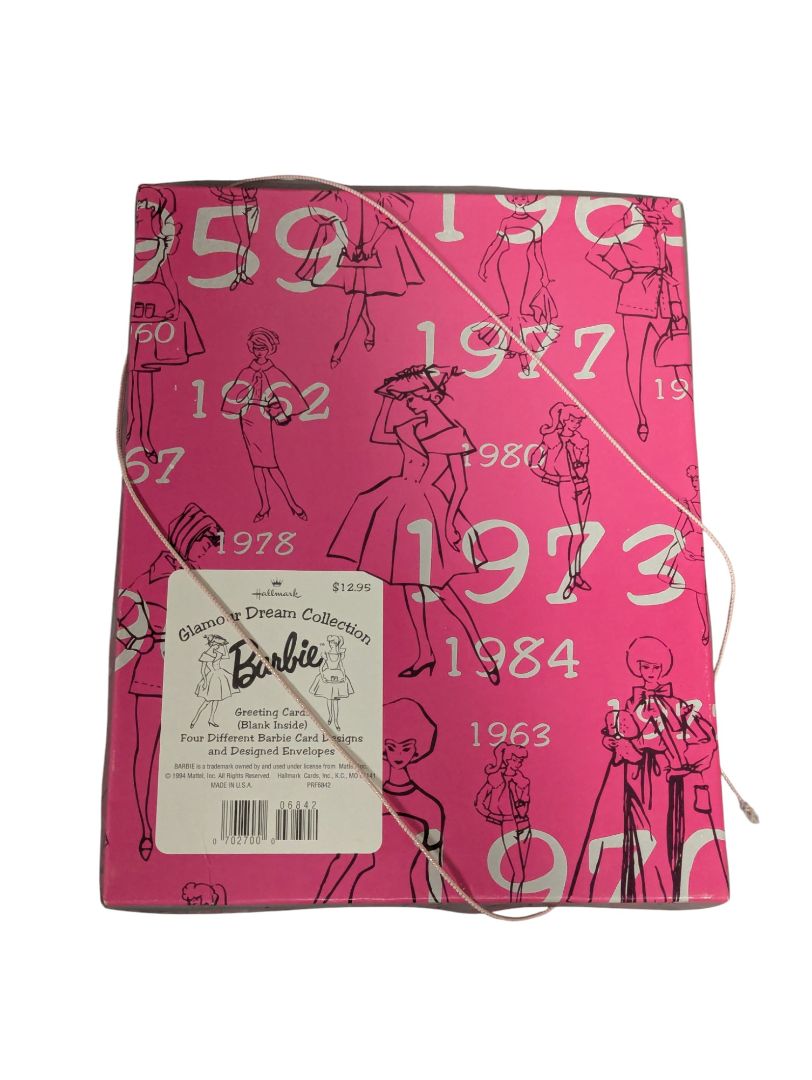 Vintage Barbie Greeting Cards – Hallmark Glamour Dream Collection (1994)