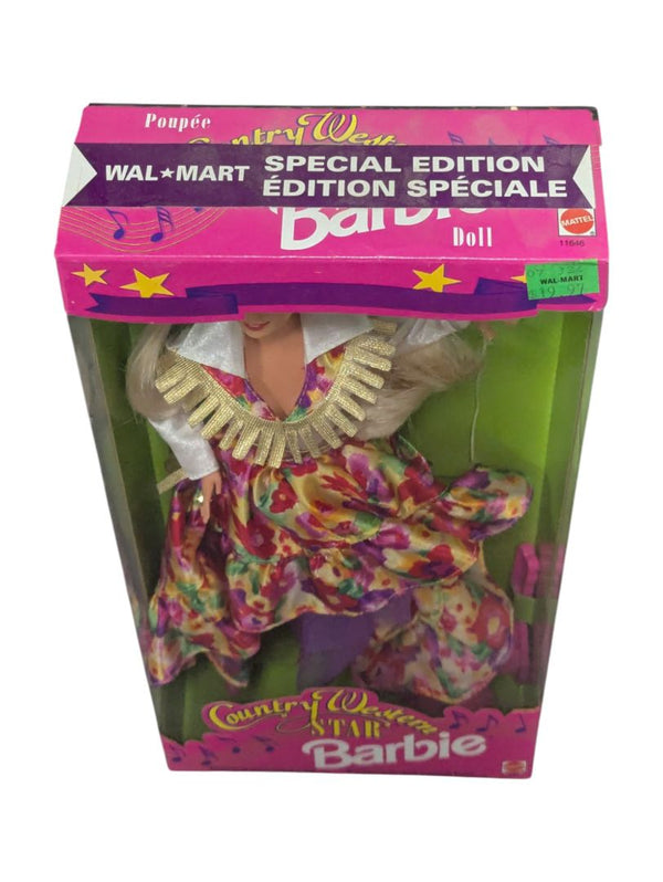 Country Western Star Barbie – Walmart Special Edition (Mattel #11646, 1993) – New in Box
