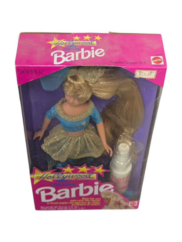 Hollywood Hair Skipper Barbie – Mattel #2309 (1992) – New in Box