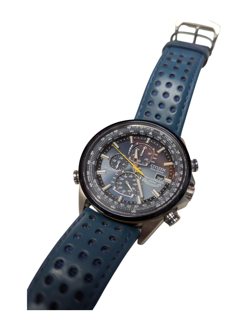 Citizen Eco-Drive Blue Angels World Chronograph A-T