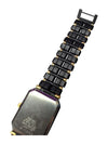 Seiko Quartz Dress Watch – Black & Gold Two-Tone