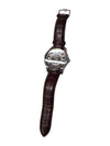 Bulova Precisionist Watch – Brown Dial with Leather Strap