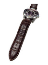 Bulova Precisionist Watch – Brown Dial with Leather Strap