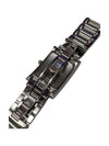 Bulova Quartz Stainless Steel Dress Watch – Rectangular Case