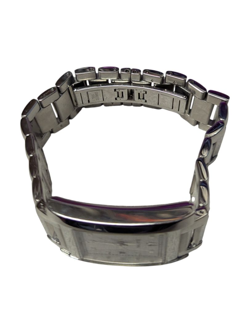 Bulova Quartz Stainless Steel Dress Watch – Rectangular Case