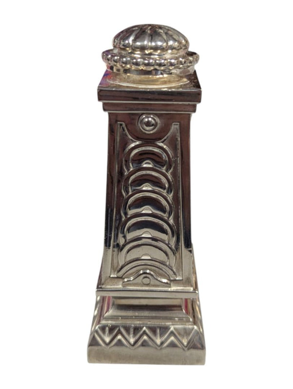 Vintage Silver-Plated Column Salt & Pepper Shakers – E.P. Zinc