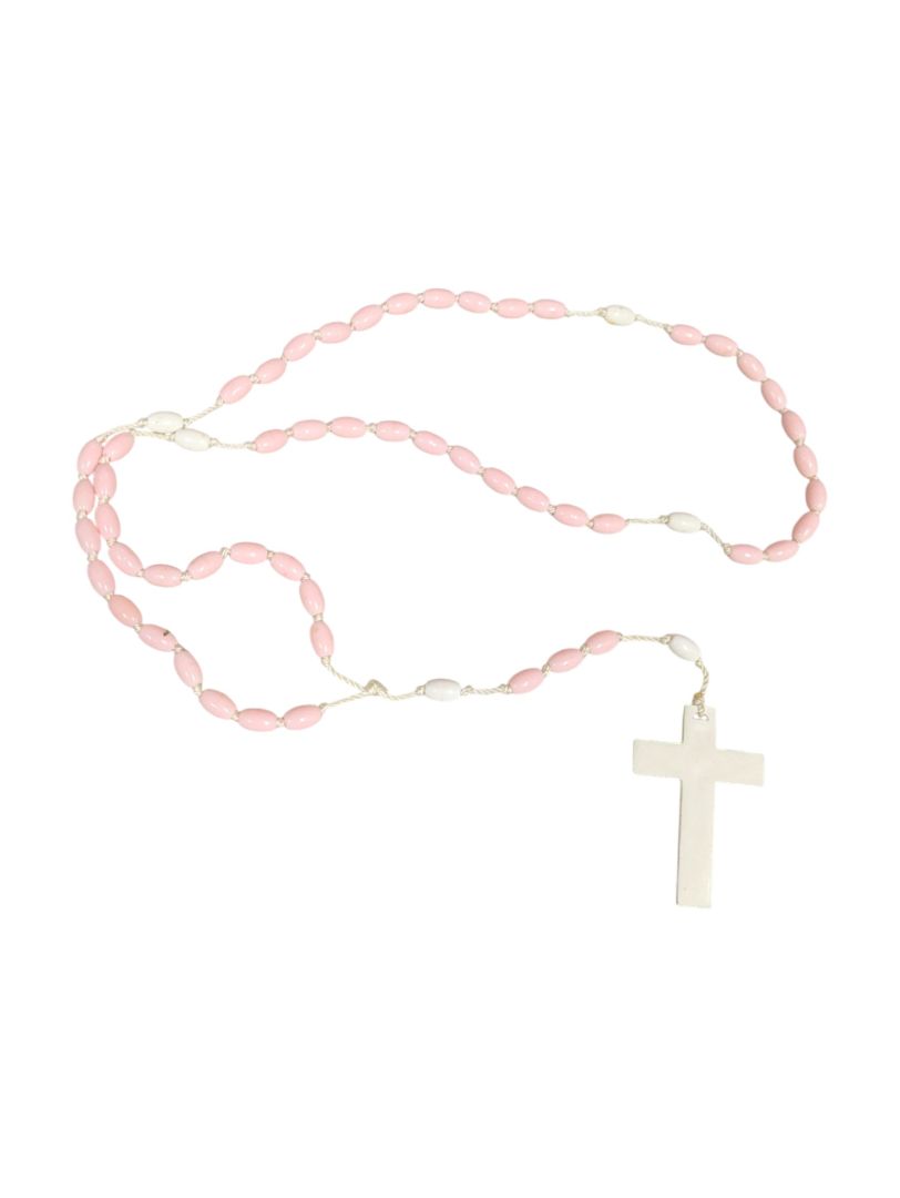 Lot of 5 Mixed Costume Necklaces – Beaded, Rosary & Statement Styles