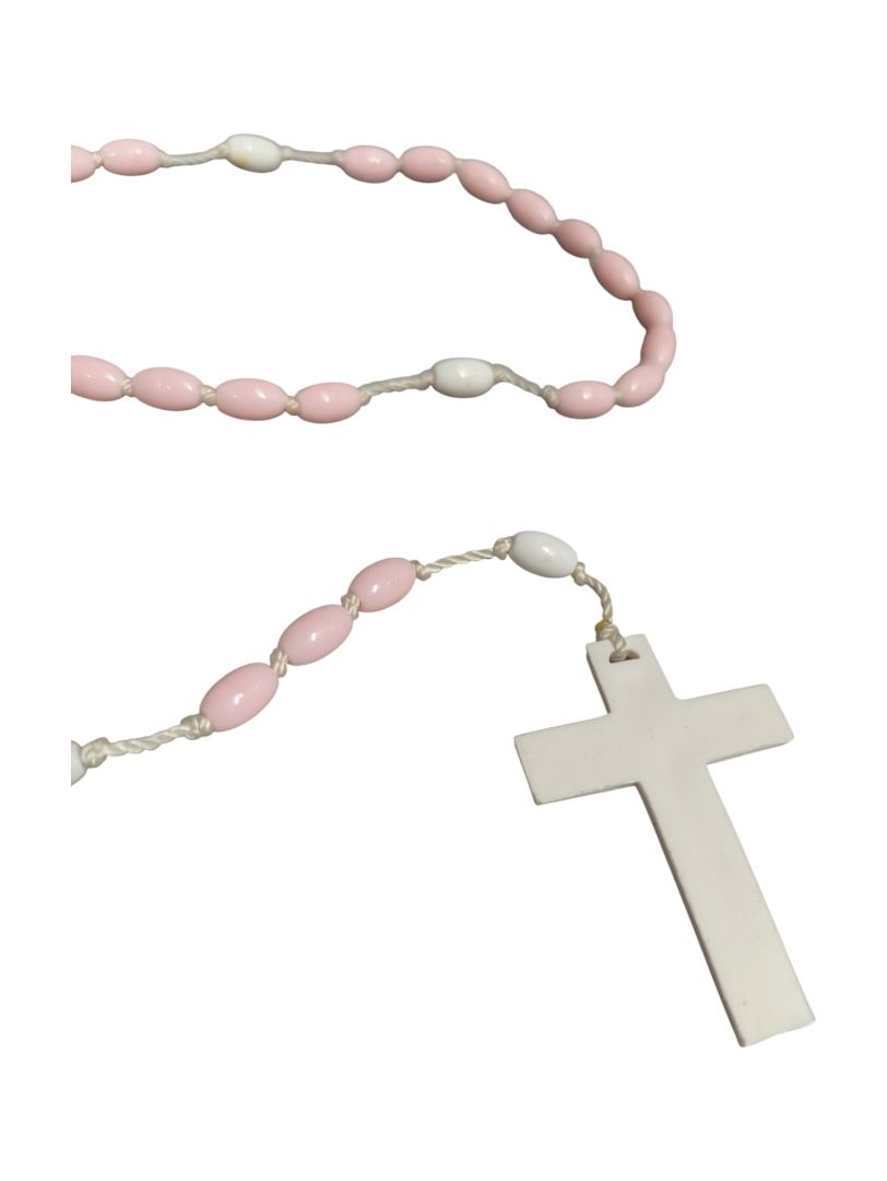 Lot of 5 Mixed Costume Necklaces – Beaded, Rosary & Statement Styles