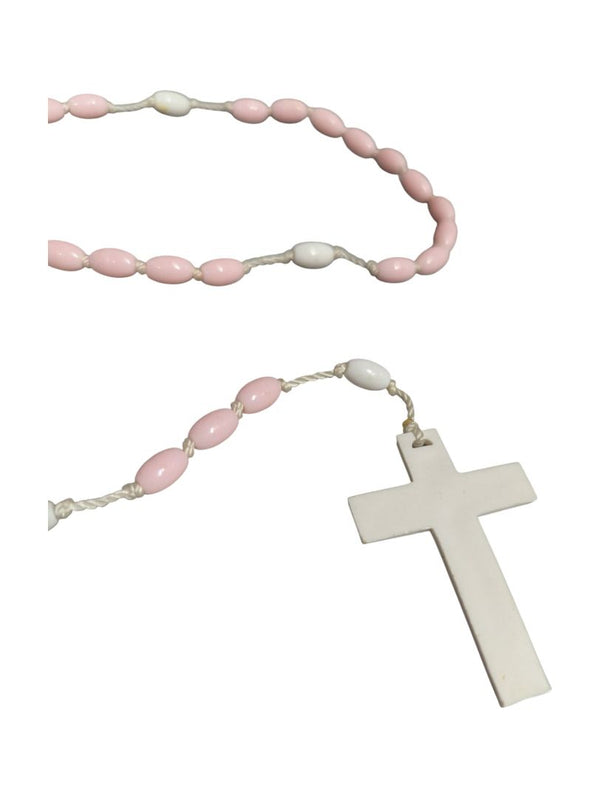 Lot of 5 Mixed Costume Necklaces – Beaded, Rosary & Statement Styles