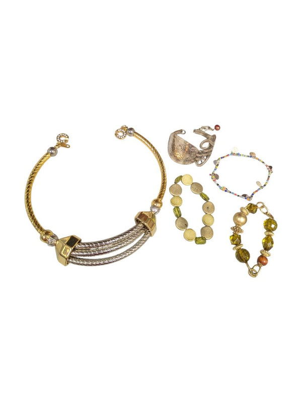 Lot of 5 Costume Bracelets