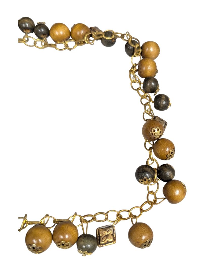 Lot of 5 Costume Bracelets – Beads, Charms & Stretch Styles