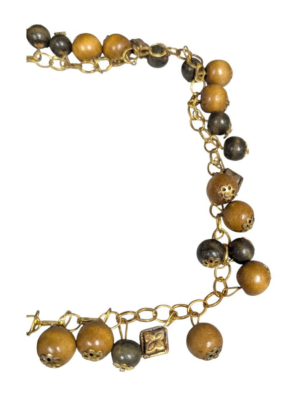 Lot of 5 Costume Bracelets – Beads, Charms & Stretch Styles