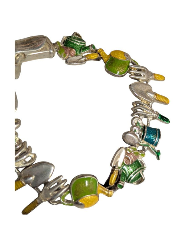 Lot of 5 Costume Bracelets – Beads, Charms & Stretch Styles