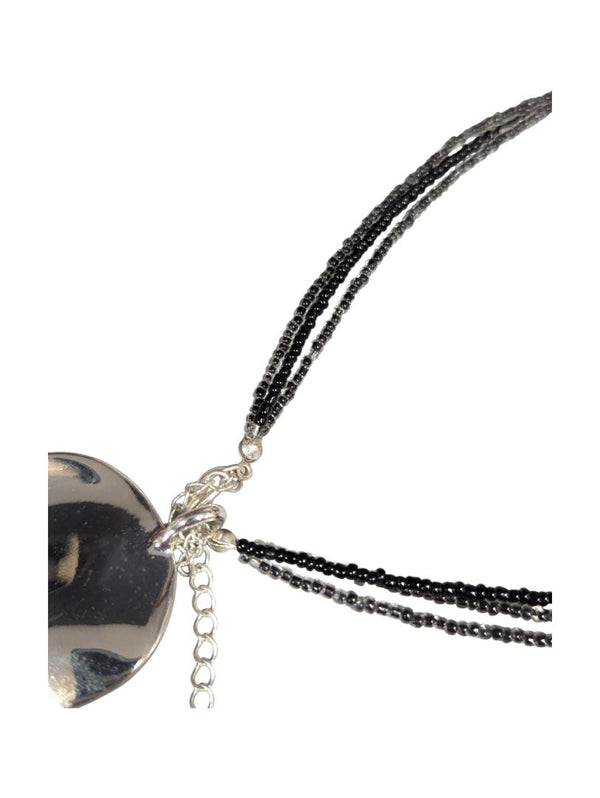 Lot of 5 Statement Necklaces – Abstract, Resin & Inlay Designs