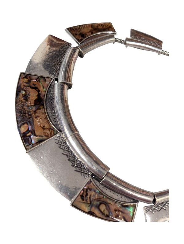 Lot of 5 Statement Necklaces – Abstract, Resin & Inlay Designs