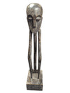 Large Hand-Carved African Tribal Wooden Sculpture