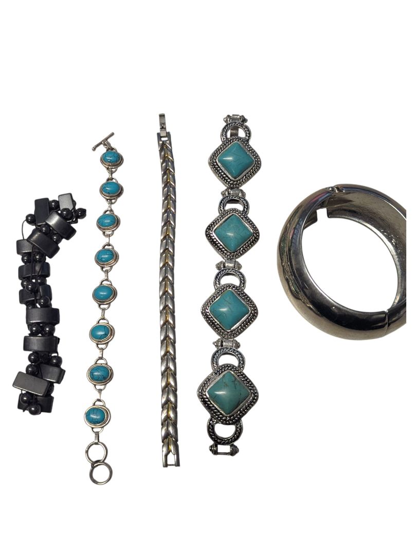 Lot of 5 Costume Bracelets