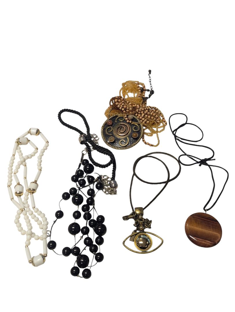 Lot of 5 Costume Necklaces