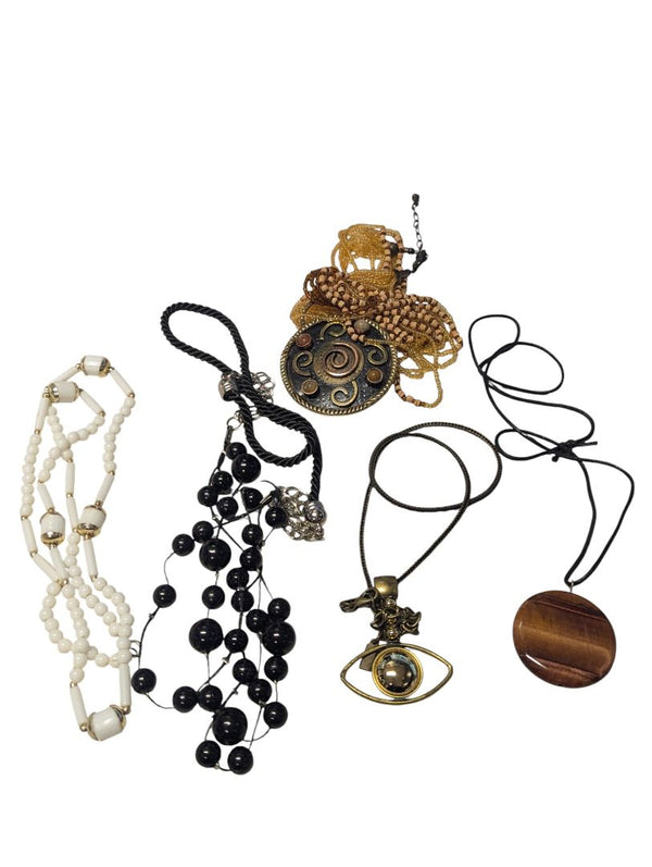 Lot of 5 Costume Necklaces