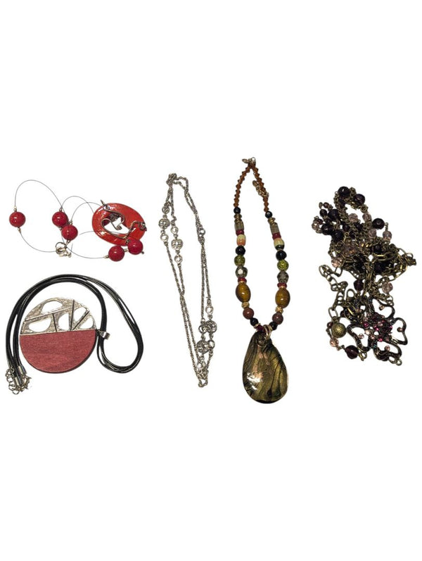 Lot of 5 Costume Necklaces