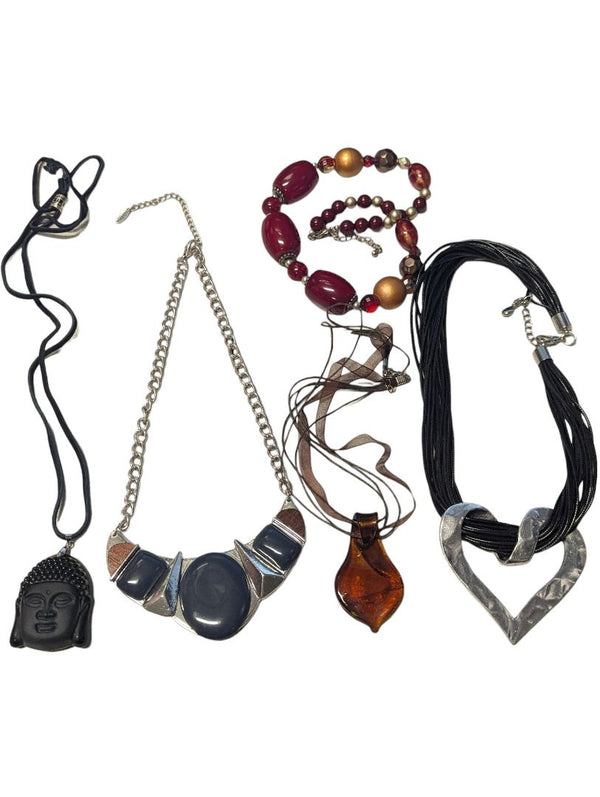 Lot of 5 Costume Necklaces