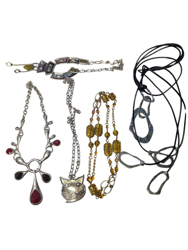 Lot of 5 Costume Necklaces