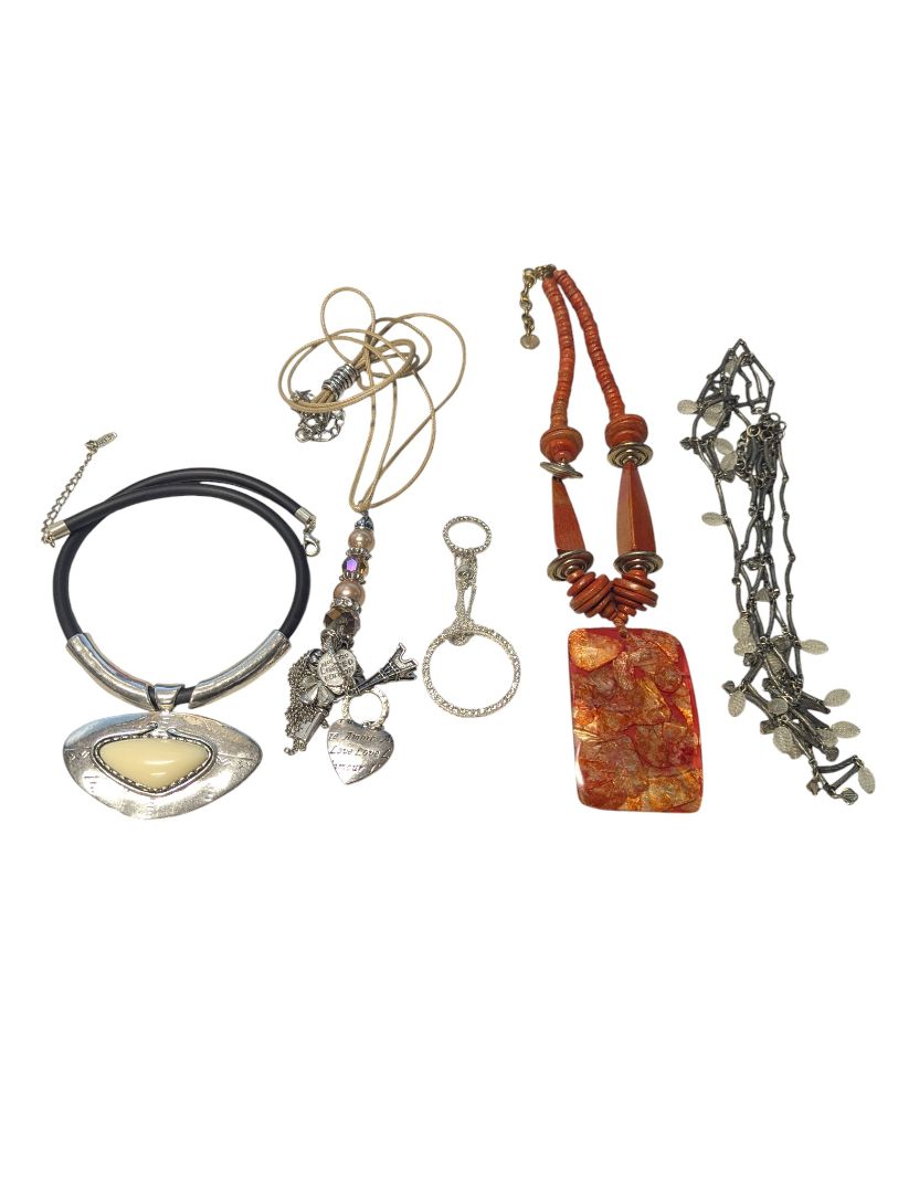 Lot of 5 Costume Necklaces