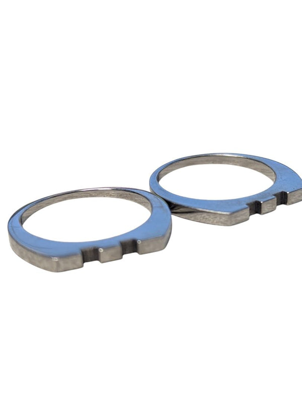 Lot of 5 Sterling Silver Artisan Rings