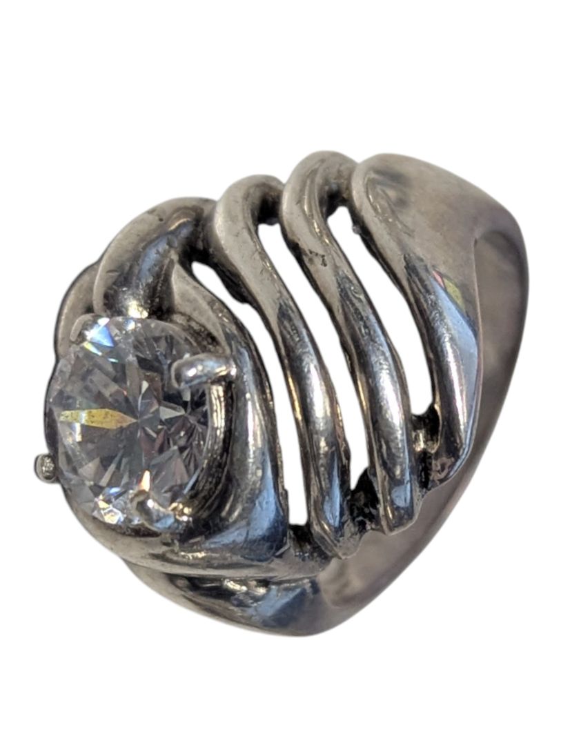 Lot of 5 Sterling Silver Artisan Rings