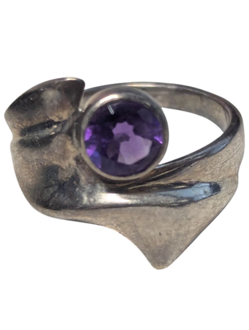 Lot of 5 Statement Rings – Costume & Sterling Silver