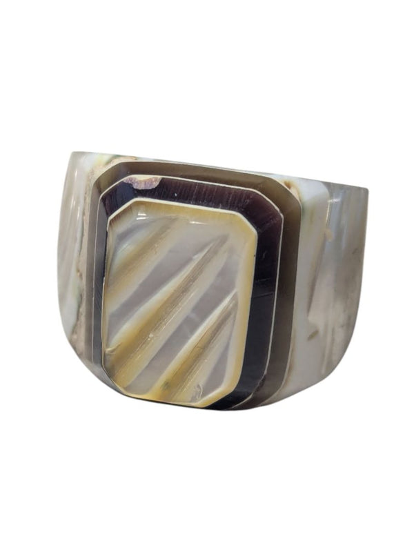 Lot of 5 Statement Rings – Costume & Sterling Silver