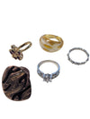 Lot of 5 Costume Rings
