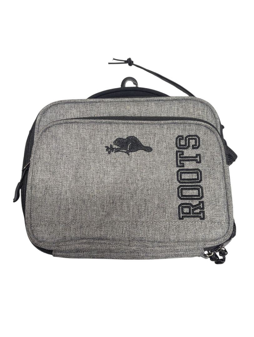 Roots branded small crossbody / travel bag