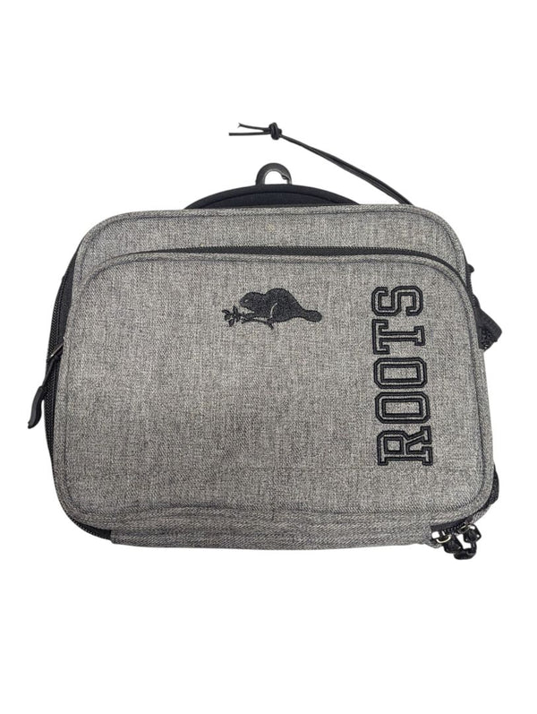 Roots branded small crossbody / travel bag